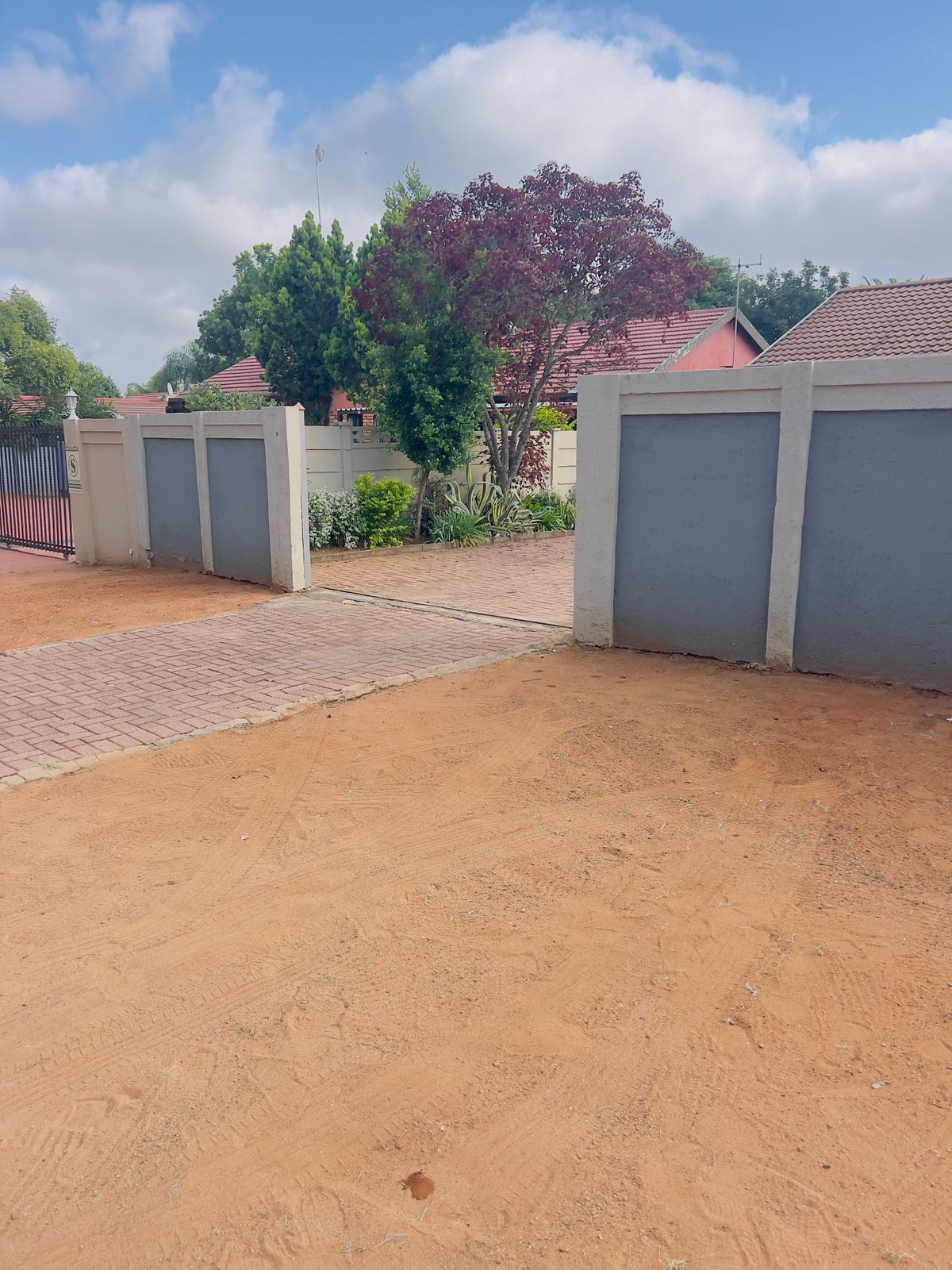 Secure gated entrance